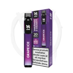 N-One - Grape Ice - Engångs vape