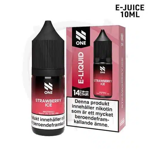 N-One 10ml - Strawberry Ice - 14mg Nic Salt