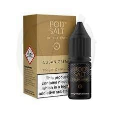 Pod Salt 10ml - Cuban Crème