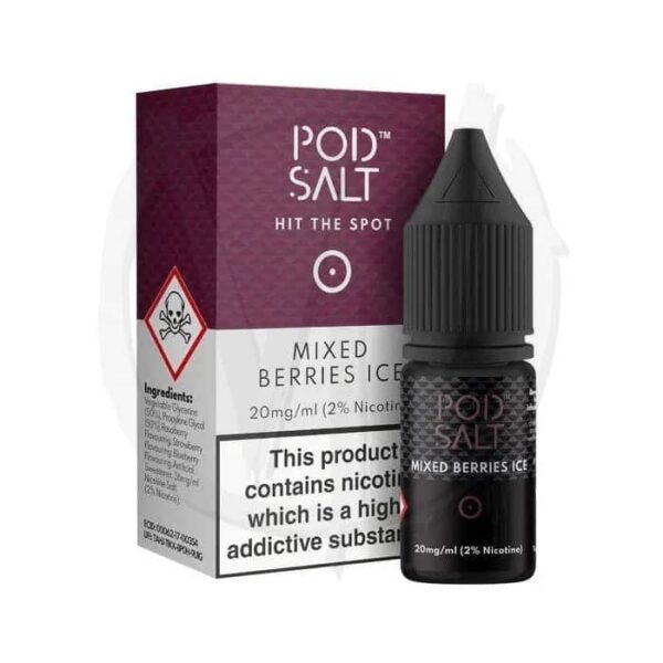 Pod Salt 10ml - Mixed Berry Ice