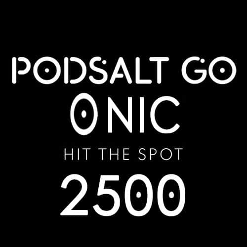 Pod Salt Go Zero 2500 nikotinfri engångs vape Vape Nation