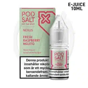 Pod Salt Nexus 10ml - Fresh Raspberry Mojito