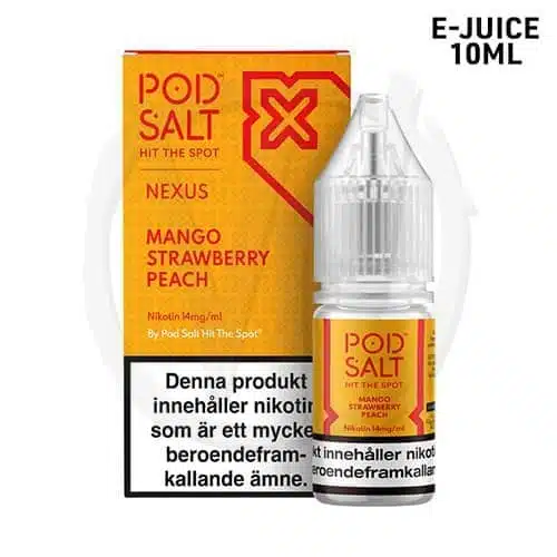 Pod Salt Nexus 10ml - Mango Strawberry Peach