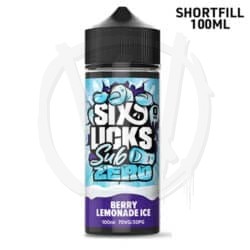 Six Licks Sub Zero 120 - Berry Lemonade