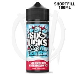 Six Licks Sub Zero 120 - Strawberry