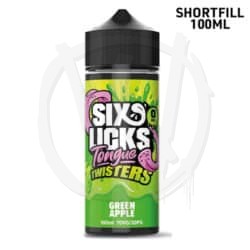 Six Licks Tongue Twisters 120 - Green Apple