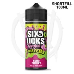 Six Licks Tongue Twisters 100 - Sour Cherry