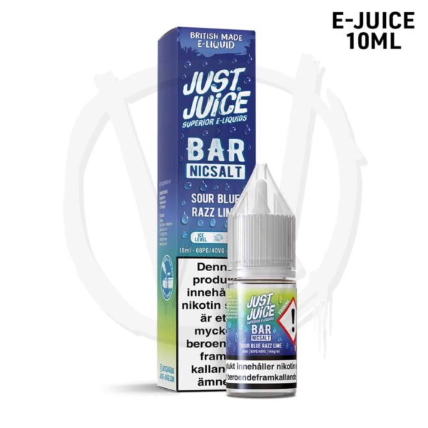 Just Juice 10ml Sour Blue Razz Lime