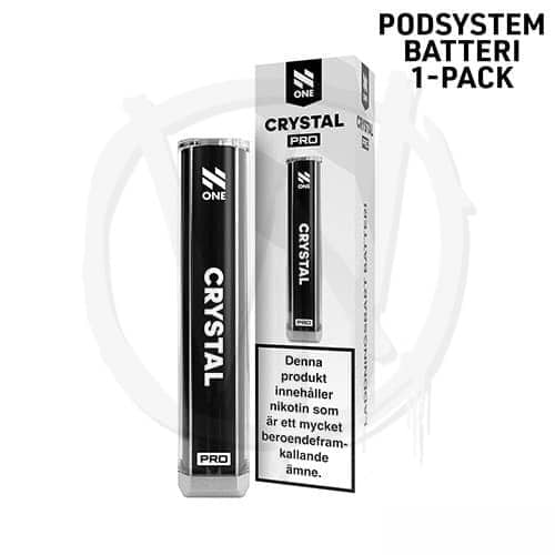 N-One Crystal Pro batteri black