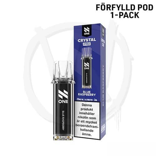 N-One Crystal Pro Mesh Pod Blue Raspberry