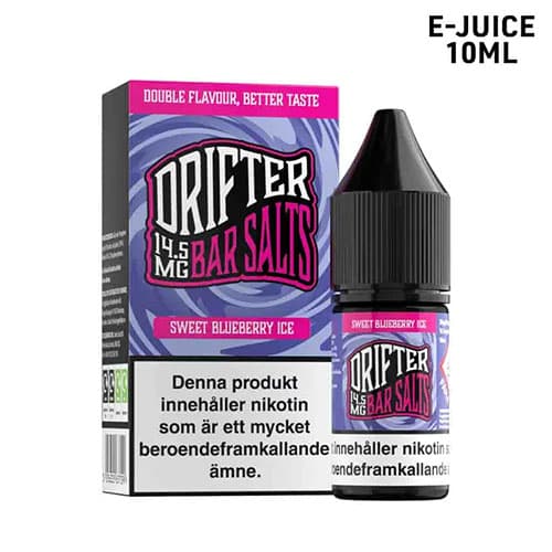 Drifter Salts 10ml - Sweet Blueberry